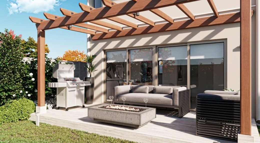 terraza parrila sofas aire libre