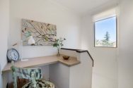 escritorio vista bosque hogar - miniatura